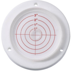 BMI 680080 DFK Spirit Level Circular Vial with Plastic Flange Dia80x12mm