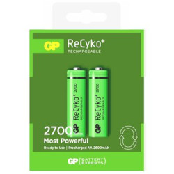 2 x akumulatorki R6/AA GP ReCyko+ 2700 Series 2600mAh