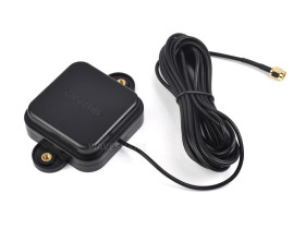 Waveshare GNSS L1+L2+L5 Multi-GNSS &amp; Multi-Frequency Active Antenna, SMA-J Connector, Supports Multi-GNSS Positioning System