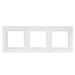Ramka potrójna biała CR3/11 Kontakt Simon10