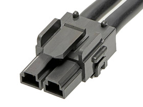 Molex 369240203 Obudowa złącza pin męskiego na kabel, piny: 2, 1 szt.