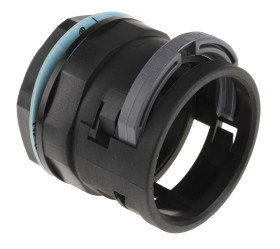 Łącznik do kanałów kablowych PMA gwint M50 48mm Złącze proste PA 6 IP68 Czarny