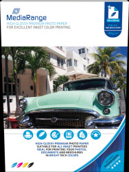 MRINK117 DIN A4, Injekt, photo paper, high-glossy, 180 g/m², 50 sheets