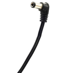 Wtyk z przewodem 3.0/6.0 &0.75 kątowy