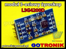 Moduł L3G4200D 3-osiowy żyroskop