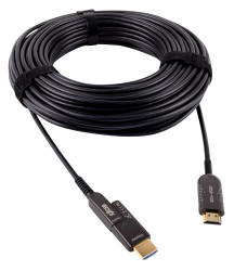 Hybrydowy przewód optyczny 30m A: HDMI B: HDMI A: Męskie B: Męskie High Speed 2.0