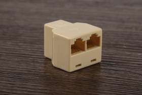 Adapter do złączy RJ RJ45 porty: 2 Adapter RS PRO