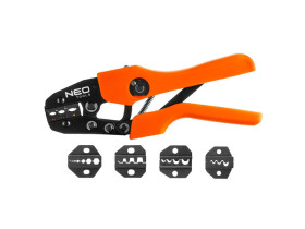 Szczypce do zaciskania końcówek zestaw 5 szczęk 01-537 NEO TOOLS