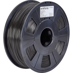 Renkforce RF-4511188 Filament PLA Black 1.75mm 1000g 3D Printer Filament