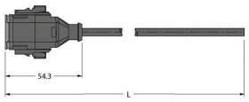 Turck 100000465 Kabel połączeniowy czujnika/aktuatora 10 m Ilość pinów: 8 1 szt.