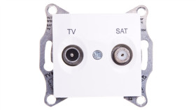 Sedna Gniazdo Antenowe Tv/Sat Przelotowe 4Db Kremowe Sdn3401923