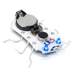 ROBO-BUG DIY - Biały wędrujący robaczek LED do zlutowania