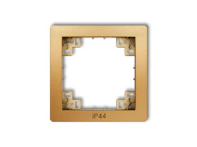 DECO Ramka pośrednia do wyłączników IP44 złoty 29DRPH KARLIK