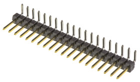 Złącze szpilkowe 20-pinowe C-Grid III raster: 2.54 mm Kąt prosty 1-rzędowe Molex Otwór przelotowy 350 V Bez osłony