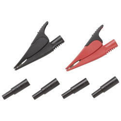 Fluke 4073928 AC285-FTP safety terminal set 4mm CAT III-IV 1000/600 V black/red