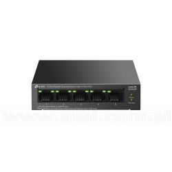 TP-Link LS105GP, Switch niezarządzalny, 5x 10/100/1000 RJ-45, PoE+, desktop