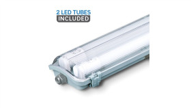 Oprawa Hermetyczna Led Vt-15022 2X22w 4000K Ip65 150Cmx2 6388