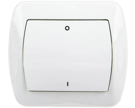 Simon Akord Łącznik dwubiegunowy biały AW2/11