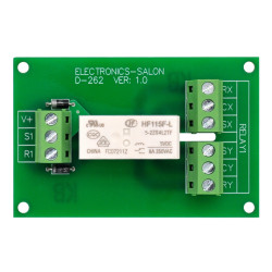 Passive DPDT 8 Amp Latching Power Relay Module, Electronics-Salon D-262 5V Version