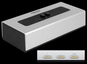 87664 Switch 2 port DVI manual bidirectional