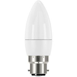Energizer&#xAE; S8843 LED BC (B22) Opal Candle Non-Dim Bulb Warm White 250lm 3.3W
