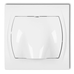 LOGO Wypust kablowy biały LWPK