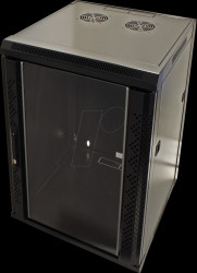 26990158 19" wall-mounted housing, 18U, 600 mm depth