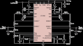 40V Low I, 3MHz Dual, 2-Phase Synchronous Step-Down Controller with Spread Spectrum