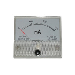Miernik analog. Amperomierz 0,3A kwadratowy, 300mA