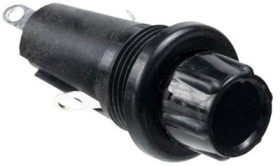 Fuse holder, 5 x 20 mm, 6.3 A, 250 V, snap-in, FX0296/1