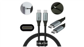 Auda Cabletime Kabel Usb 2.0 Typ-C (Wtyk / Wtyk) Quick Charge 4.0 Power...
