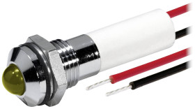 CML 19040252/6 Lampka sygnalizacyjna LED 19040252/6, 32 mcd, 12 V/DC, 8 mm