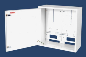 Szafka licznikowa natynkowa/podtynkowa (uniwersalna) 2-licznikowa 3-fazowe IP30 RU-3-2L Z