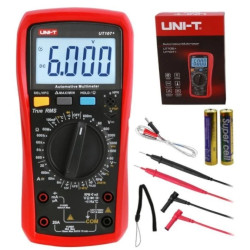 Miernik uniwersalny samochodowy z pomiarem RPM multimetr cyfrowy z wyświetlaczem LCD UNI-T UT107