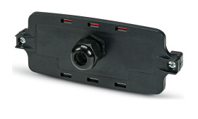 Płytka przednia Panel przedni 2230011 Poliwęglan Obudowy zewnętrzne ECS