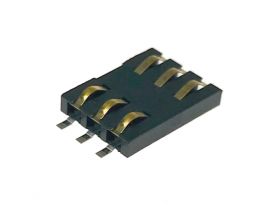 Podstawka do karty SIM 6PIN SMD