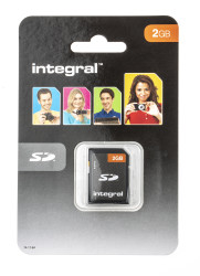 Karta SD SD, 2 GB, Integral Memory 0 → +60°C