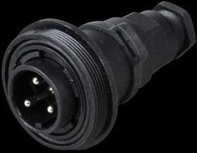 PX0732/P Connector, in-line flex, 3 pole, plug