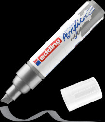 4-5000923 Acrylic marker, 5 mm-10 mm, silver