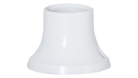 Oprawka Prosta Przykręcana E27 Biała