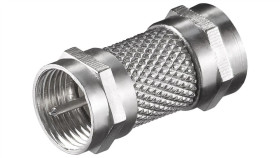 Łącznik F: Wtyk F Wtyk F - Połączenie, Materiał Obudowy Cynk