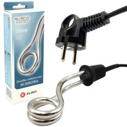 Grzałka nurkowa 300W 230V W001 elektryczna turystyczna do wody POLSKA