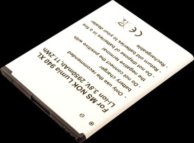 13261 Smartphone battery for Microsoft Lumia, Li-Ion, 2950 mAh