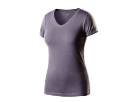 T-shirt damski ciemnoszary rozmiar XL 80-610-XL TOPEX