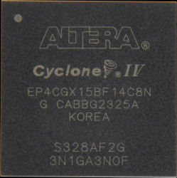 EP4CGX15BF14C8N FPGA, 14400LogC 900LABs 72I/O BGA169