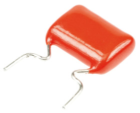 Kondensator foliowy 100nF 63 V ac, 100 V dc Vishay Poliester rozstaw: 10mm THT ±10