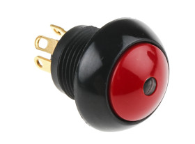 Nasadka przełącznika Chwilowy SPDT średnica wycięcia 11mm, montaż panelowy Otto