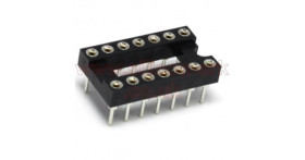 IC Socket 14 pin DIL (narrow turned pin) - Taicom