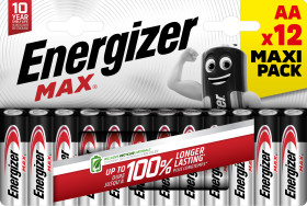 Baterie AA Energizer 1.5V, alkaliczna 2.5Ah AA Energizer MAX