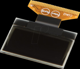 DEP128064C1-Y OLED, 128x64 px, yellow/black, 1.0inch